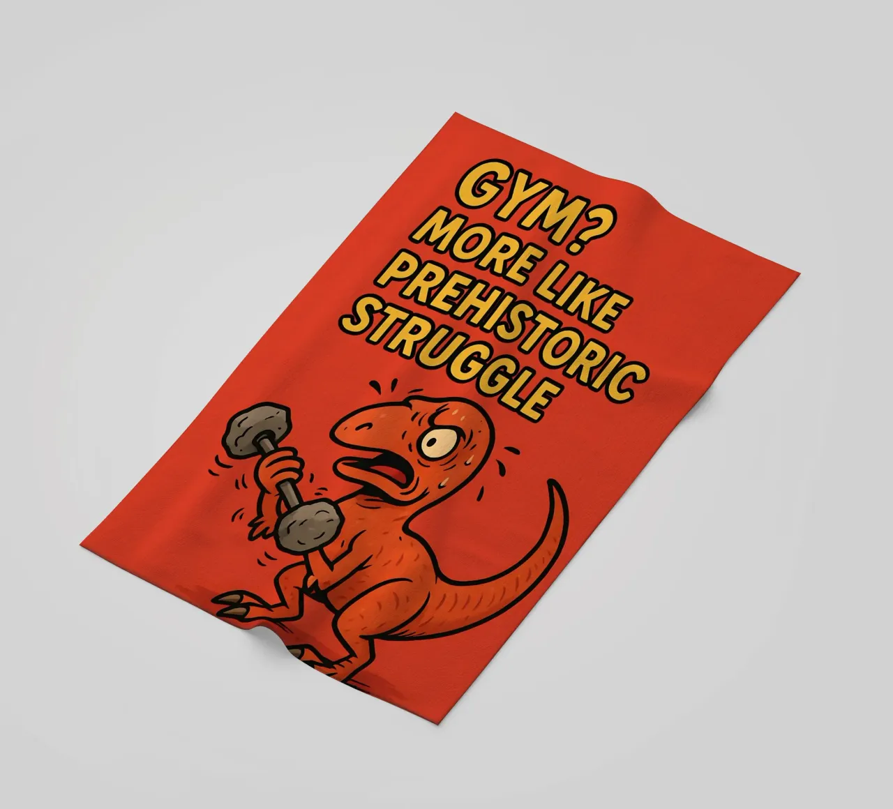 Meme divertente Eoraptor telo mare da Funny Humor Art