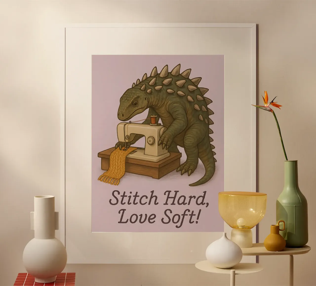 Funny Scelidosaurus Meme poster da Funny Humor Art