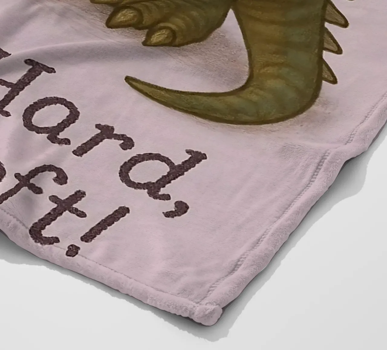 Funny Scelidosaurus Meme coperta in pile da Funny Humor Art