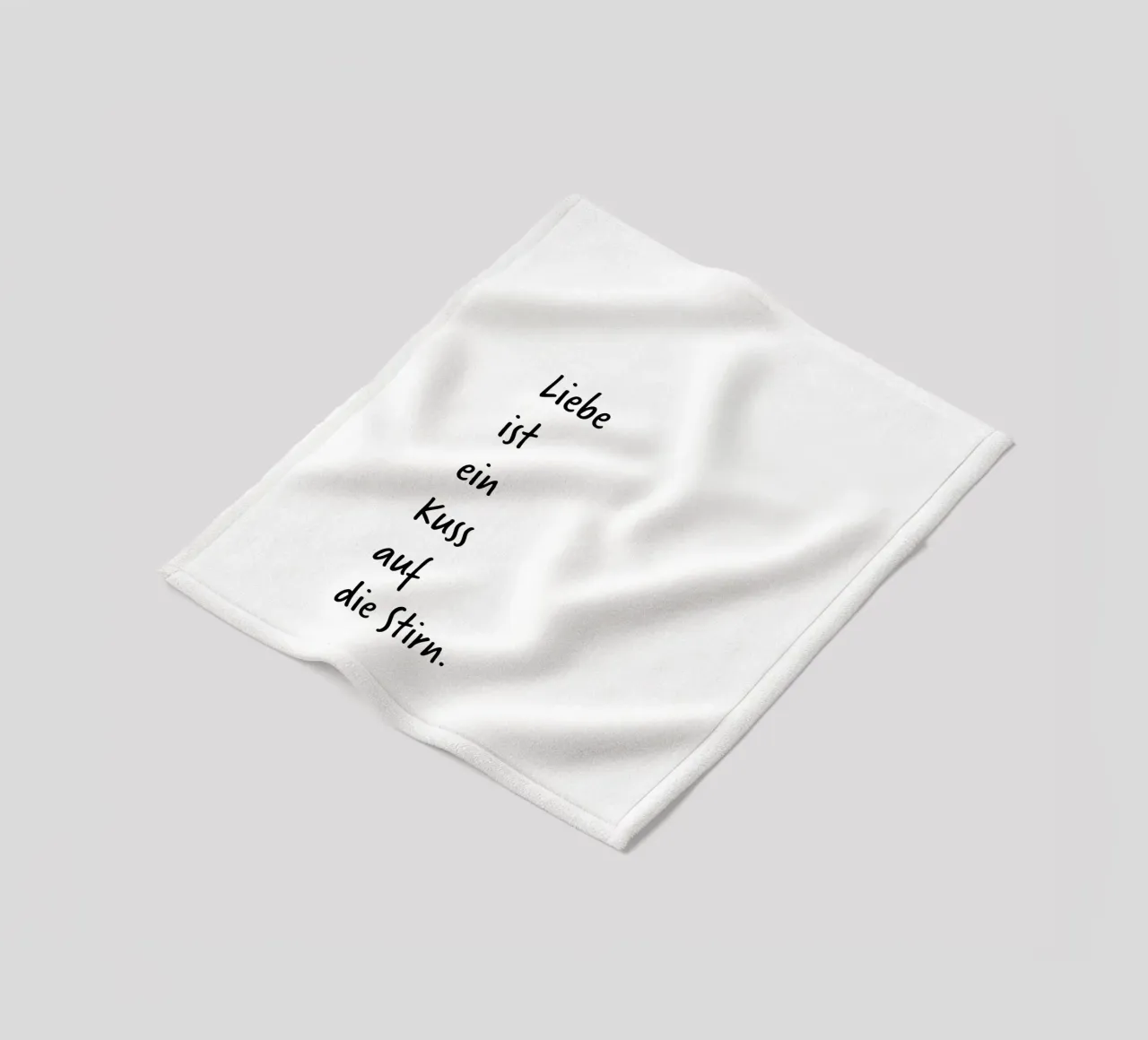 L'amore è. (scoprite ancora più amore sul mio profilo:) coperta in pile da FRICKE DESIGN