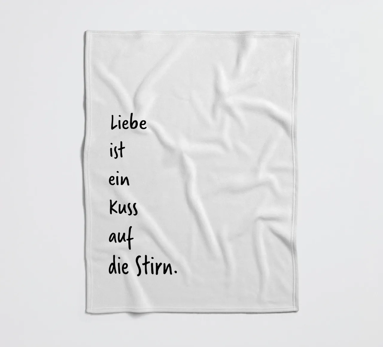 L'amore è. (scoprite ancora più amore sul mio profilo:) coperta in pile da FRICKE DESIGN