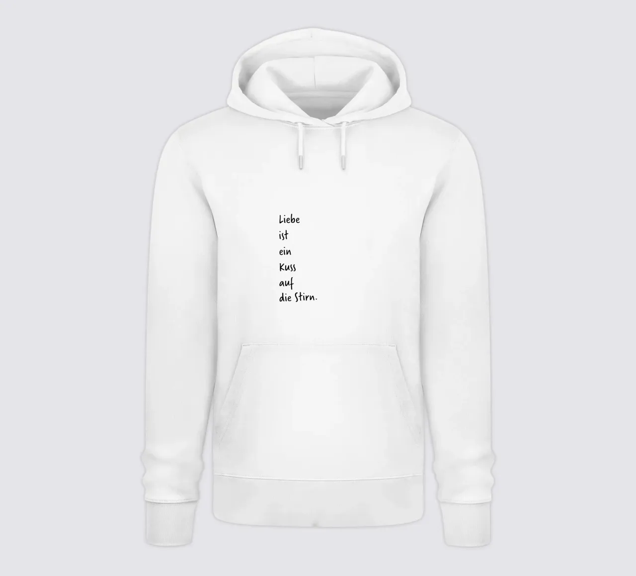 L'amore è. (scoprite ancora più amore sul mio profilo:) felpa con cappuccio da FRICKE DESIGN