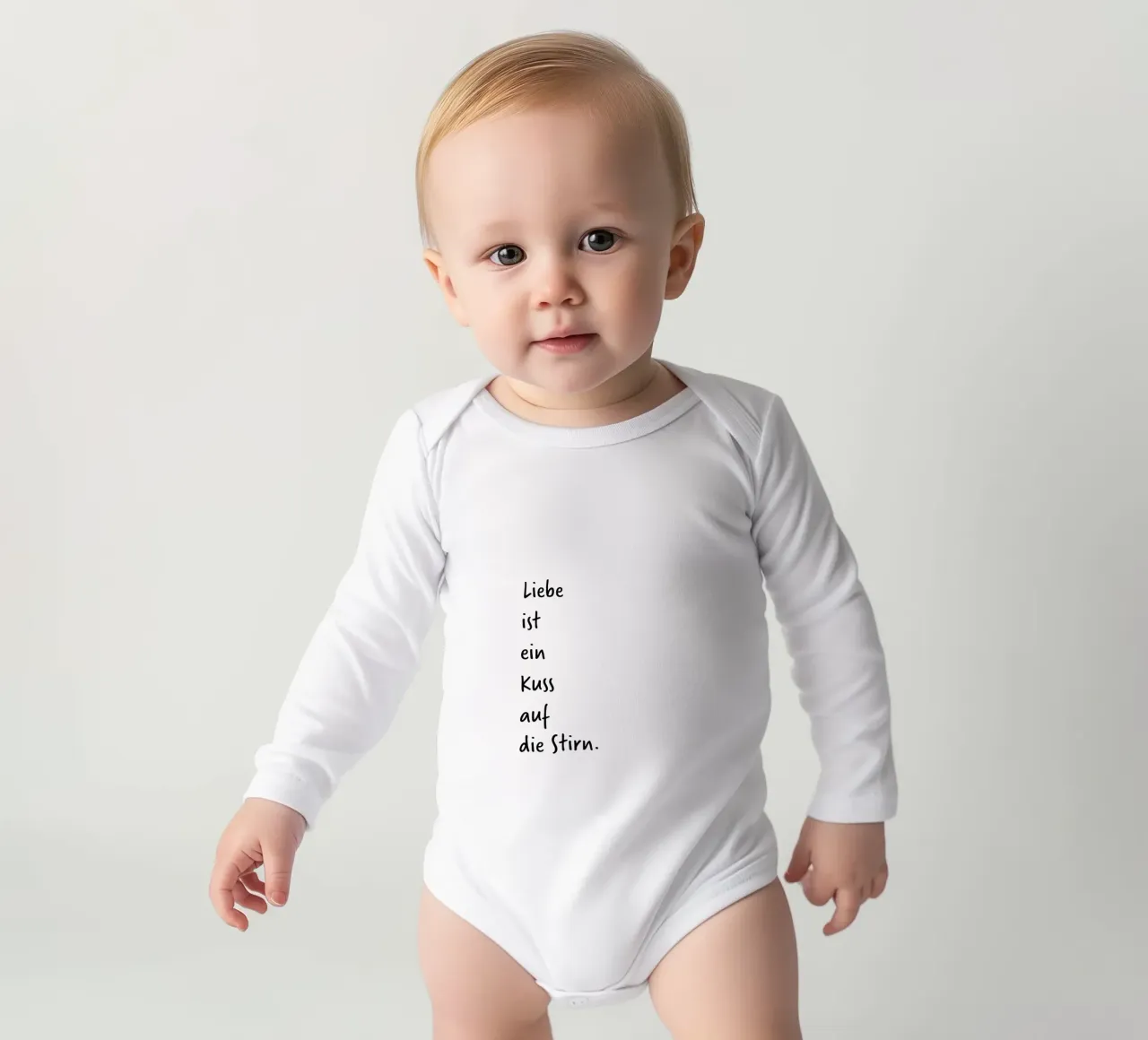L'amore è. (scoprite ancora più amore sul mio profilo:) body neonato maniche lunghe da FRICKE DESIGN