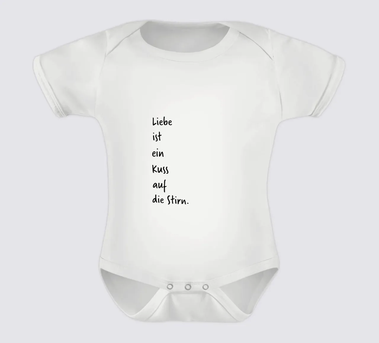 L'amore è. (scoprite ancora più amore sul mio profilo:) body neonato maniche corte da FRICKE DESIGN