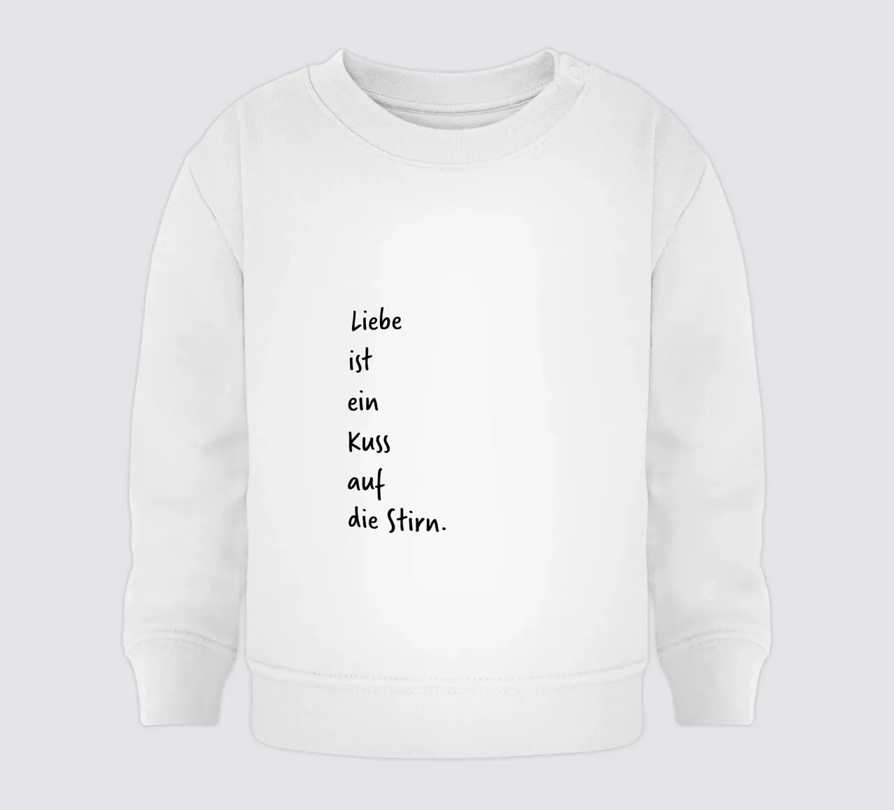 L'amore è. (scoprite ancora più amore sul mio profilo:) felpa neonato da FRICKE DESIGN