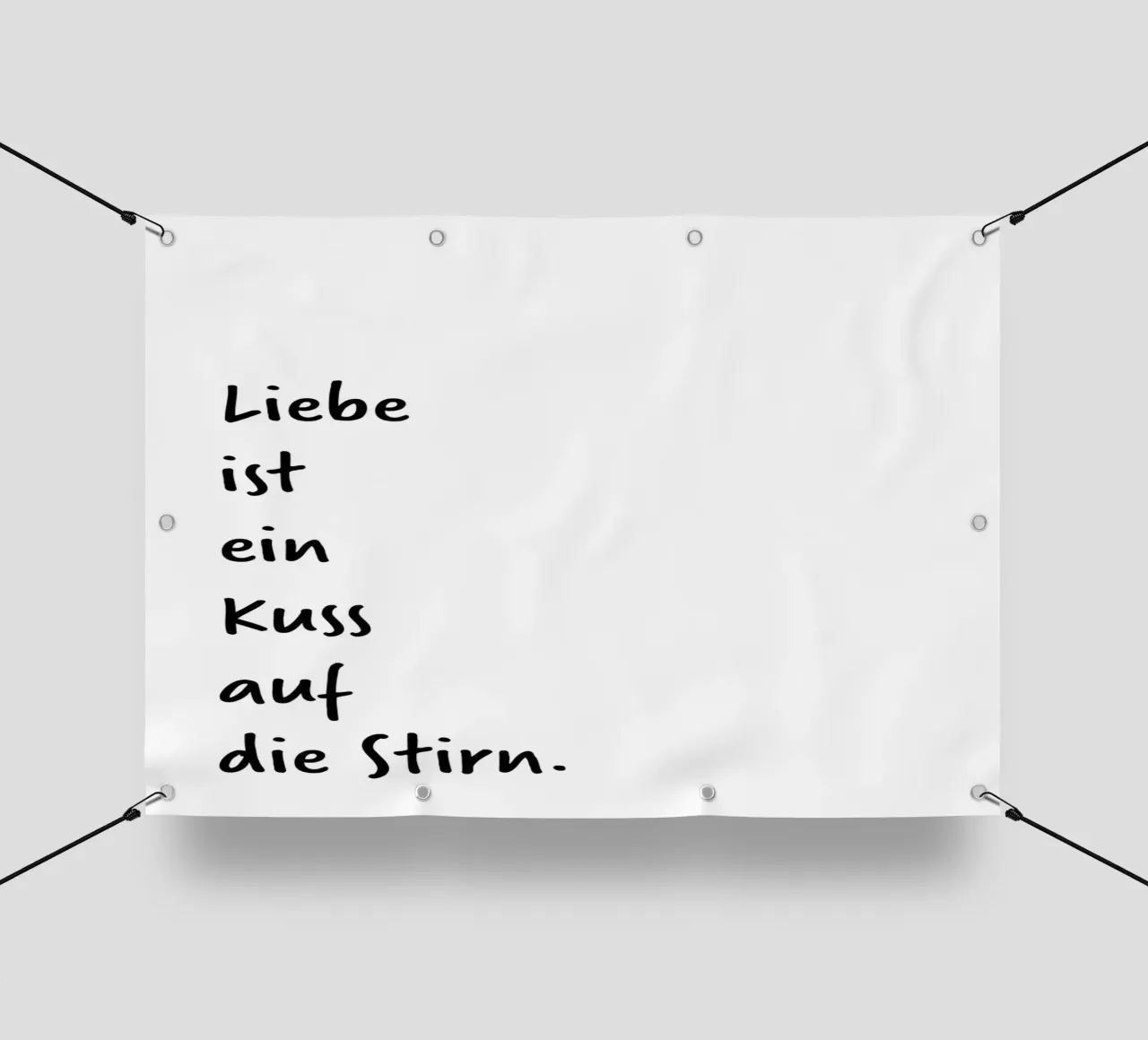 L'amore è. (scoprite ancora più amore sul mio profilo:) telo in pvc da FRICKE DESIGN