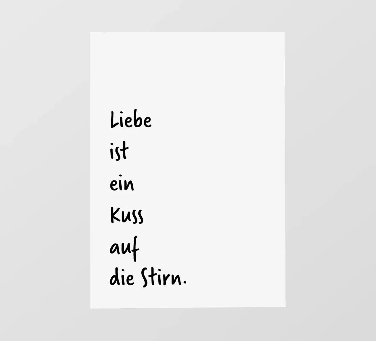 L'amore è. (scoprite ancora più amore sul mio profilo:) telo in pvc da FRICKE DESIGN