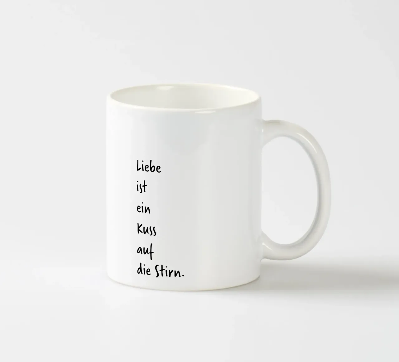 L'amore è. tazza in ceramica da FRICKE DESIGN