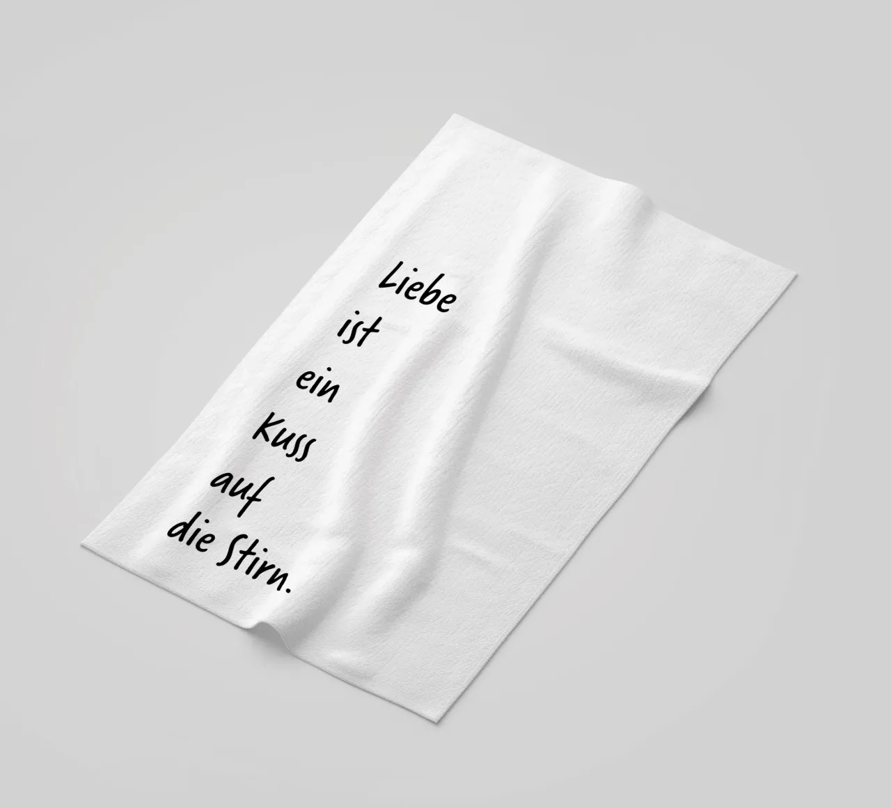 L'amore è. telo mare da FRICKE DESIGN