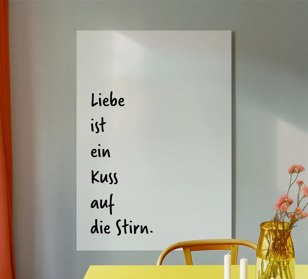 L'amore è. plexiglass da FRICKE DESIGN