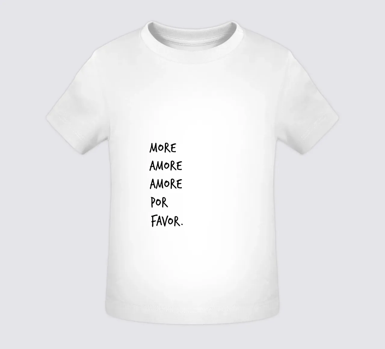 amore. maglietta neonato da FRICKE DESIGN