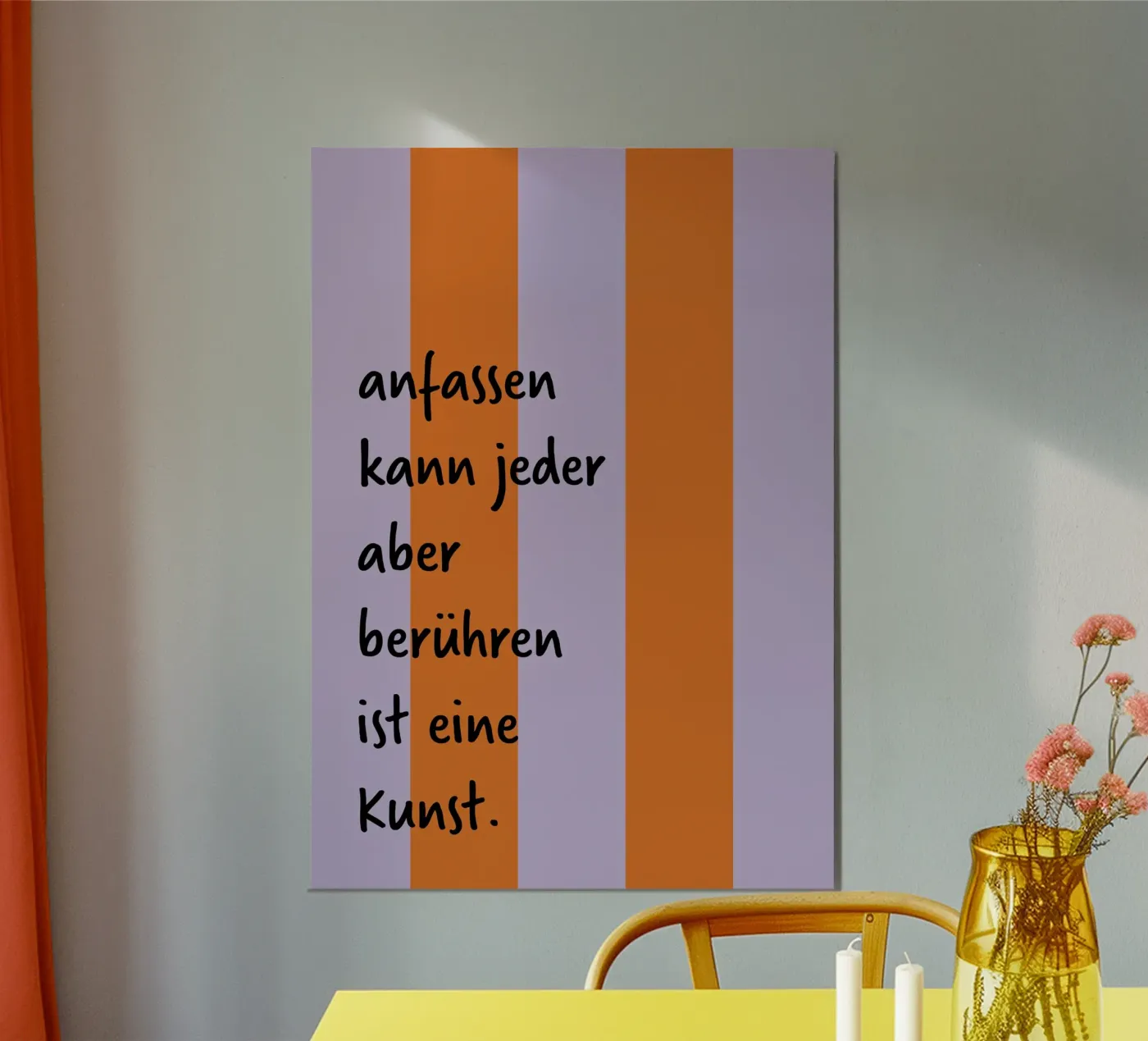 tiefe poster van FRICKE DESIGN