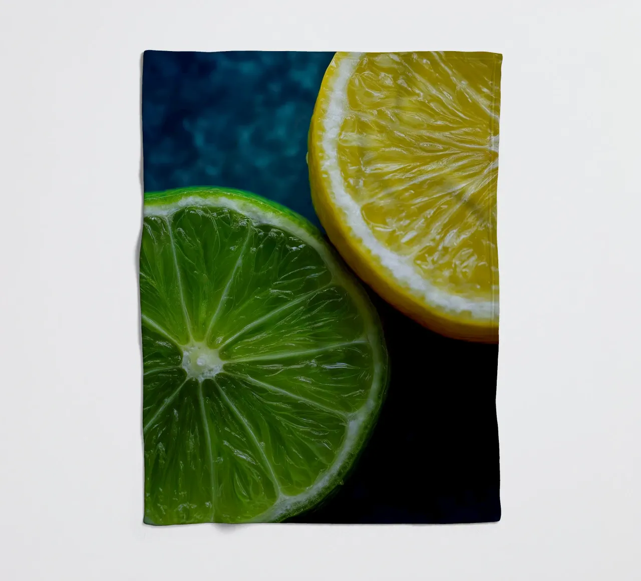 Zitrone Fleecedecke von Imagine