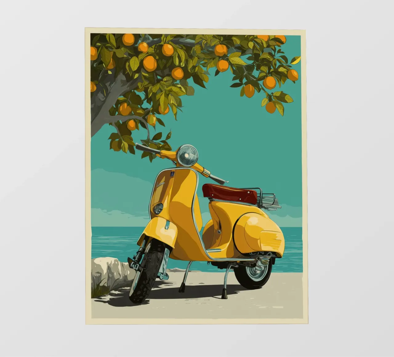Scooter pellicola backlit da Imagine