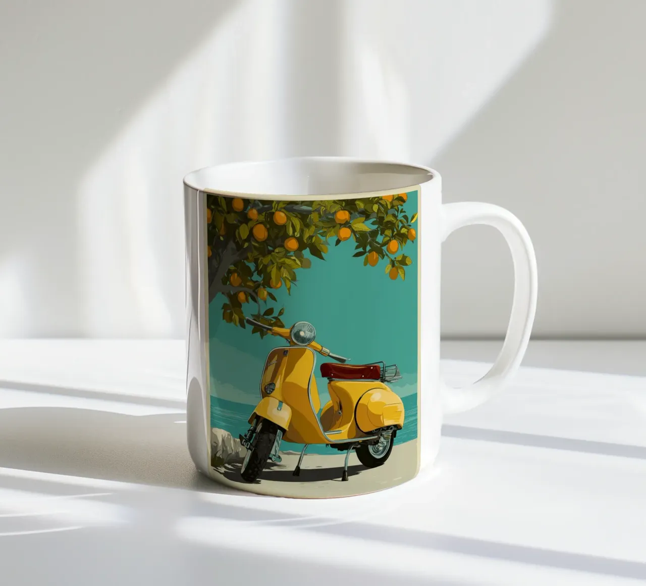 Scooter tazza in ceramica da Imagine