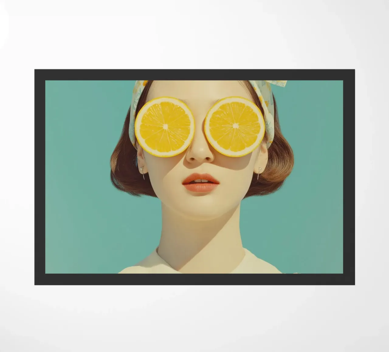 Ritratto femminile con limone zerbino da Imagine