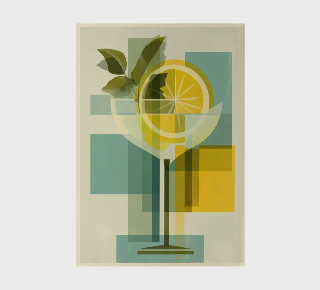 Cocktail abstract notebook by Imagine