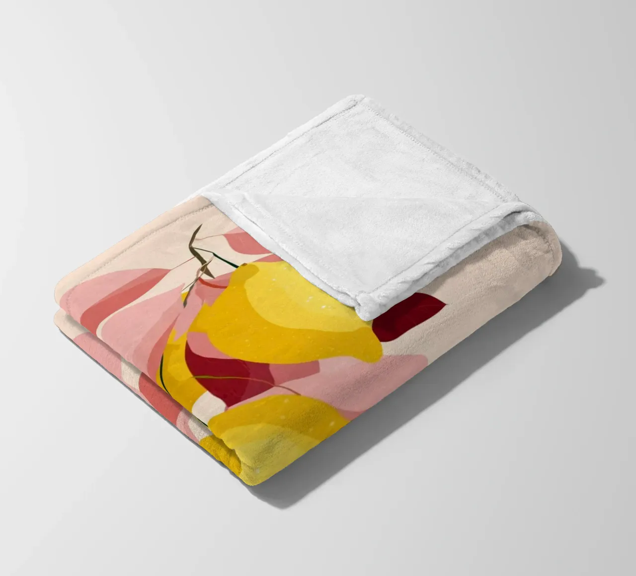 Zitrone Fleecedecke von Imagine