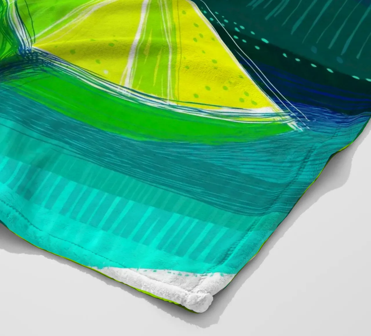 Zitrone Fleecedecke von Imagine