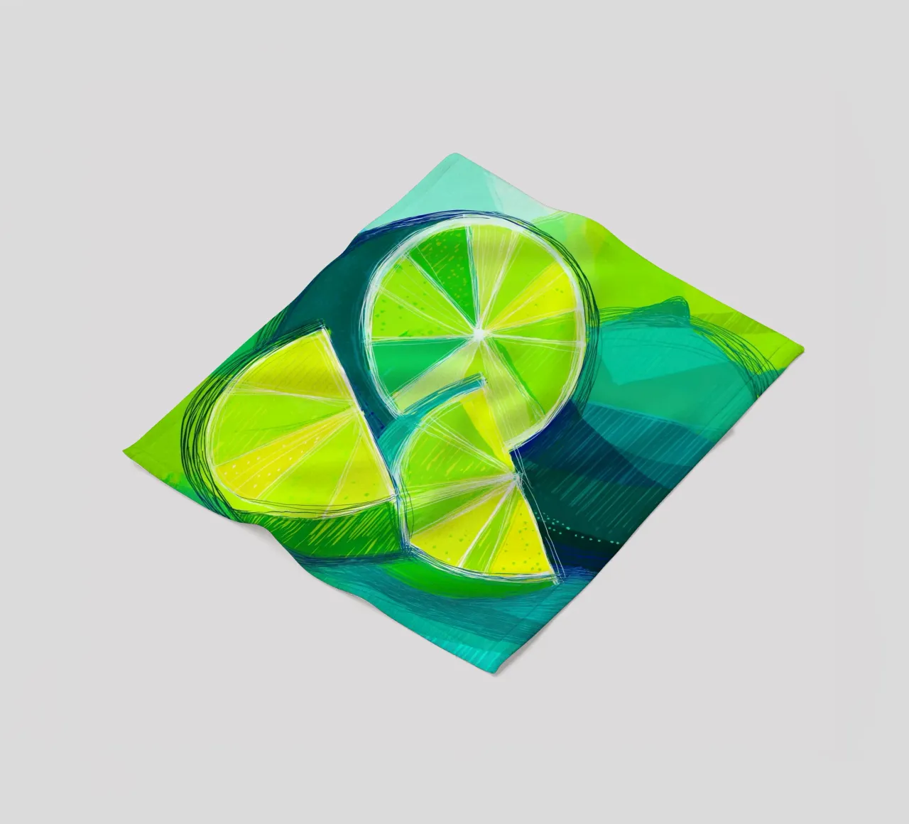 Zitrone Fleecedecke von Imagine