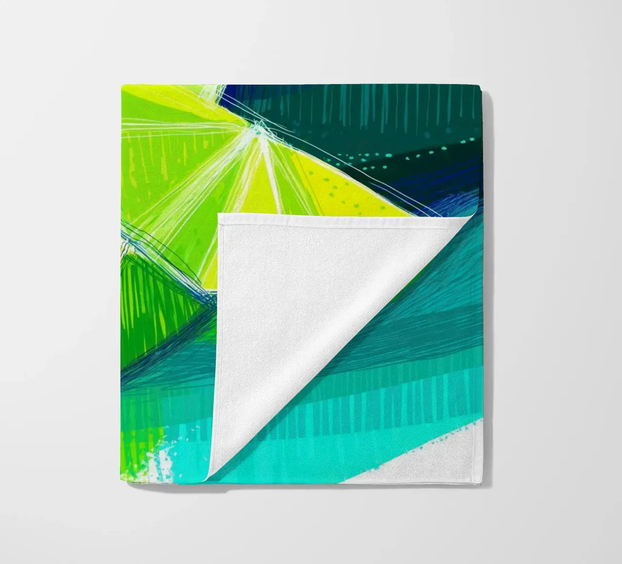 Zitrone Strandtuch von Imagine