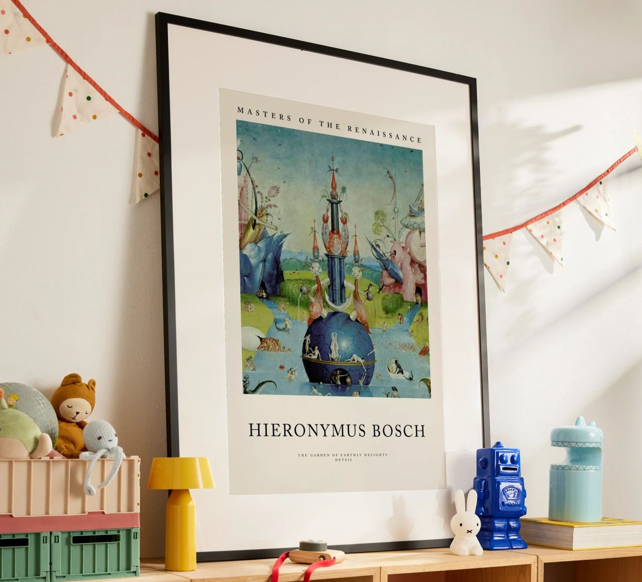Bosch - The Garden of Earthly Delights Detail poster de Vintage by JUNIQE