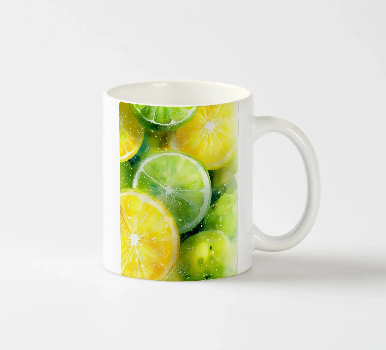 Limone e lime tazza in ceramica da Imagine