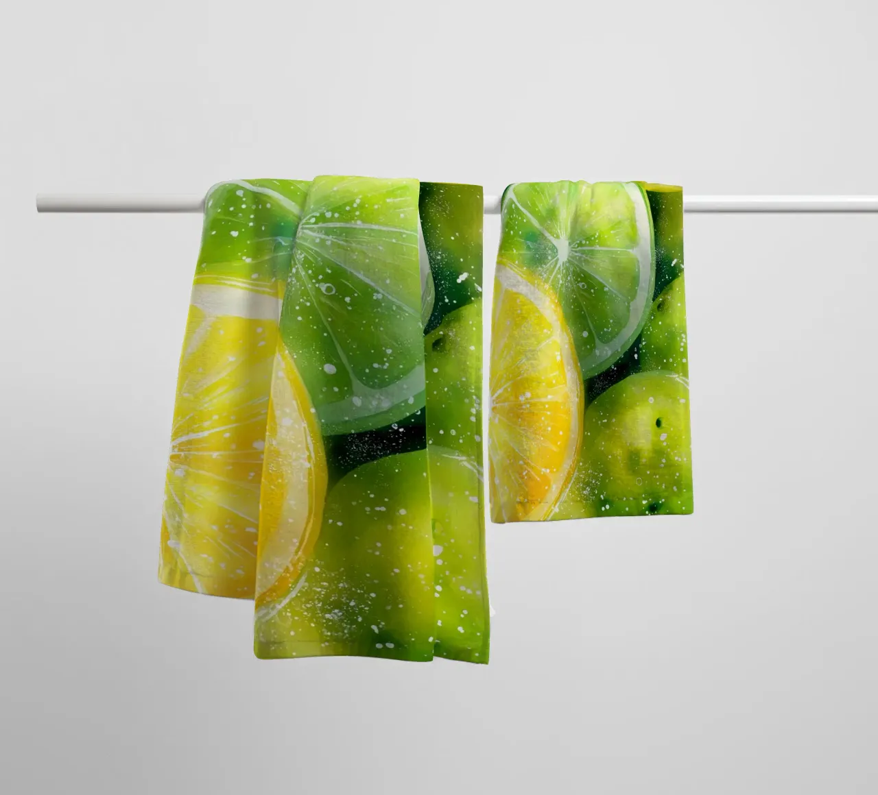 Limone e lime asciugamano da bagno da Imagine