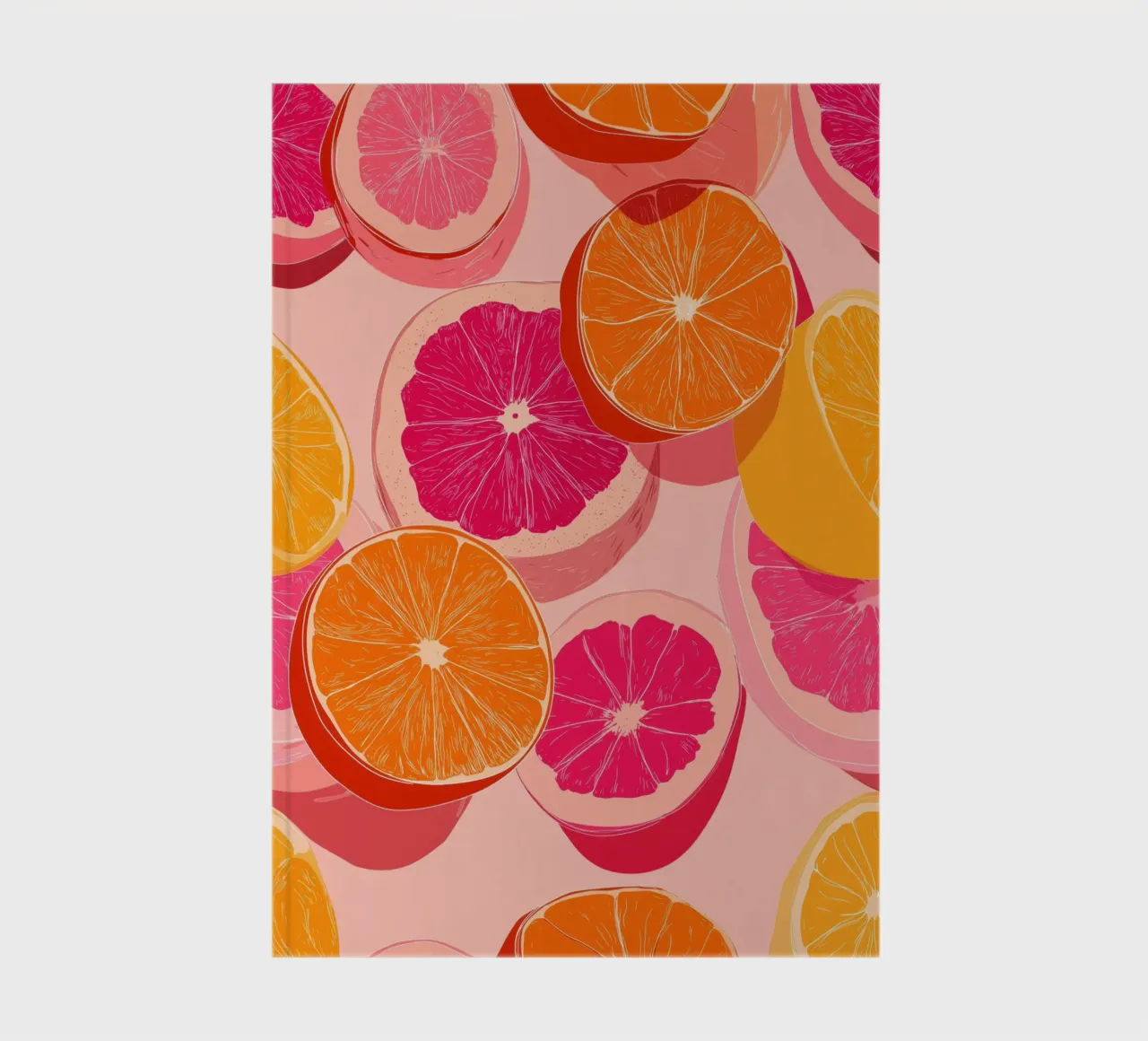 Oranges notebook by Imagine