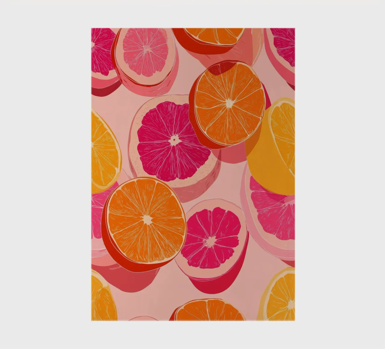 Oranges notebook by Imagine
