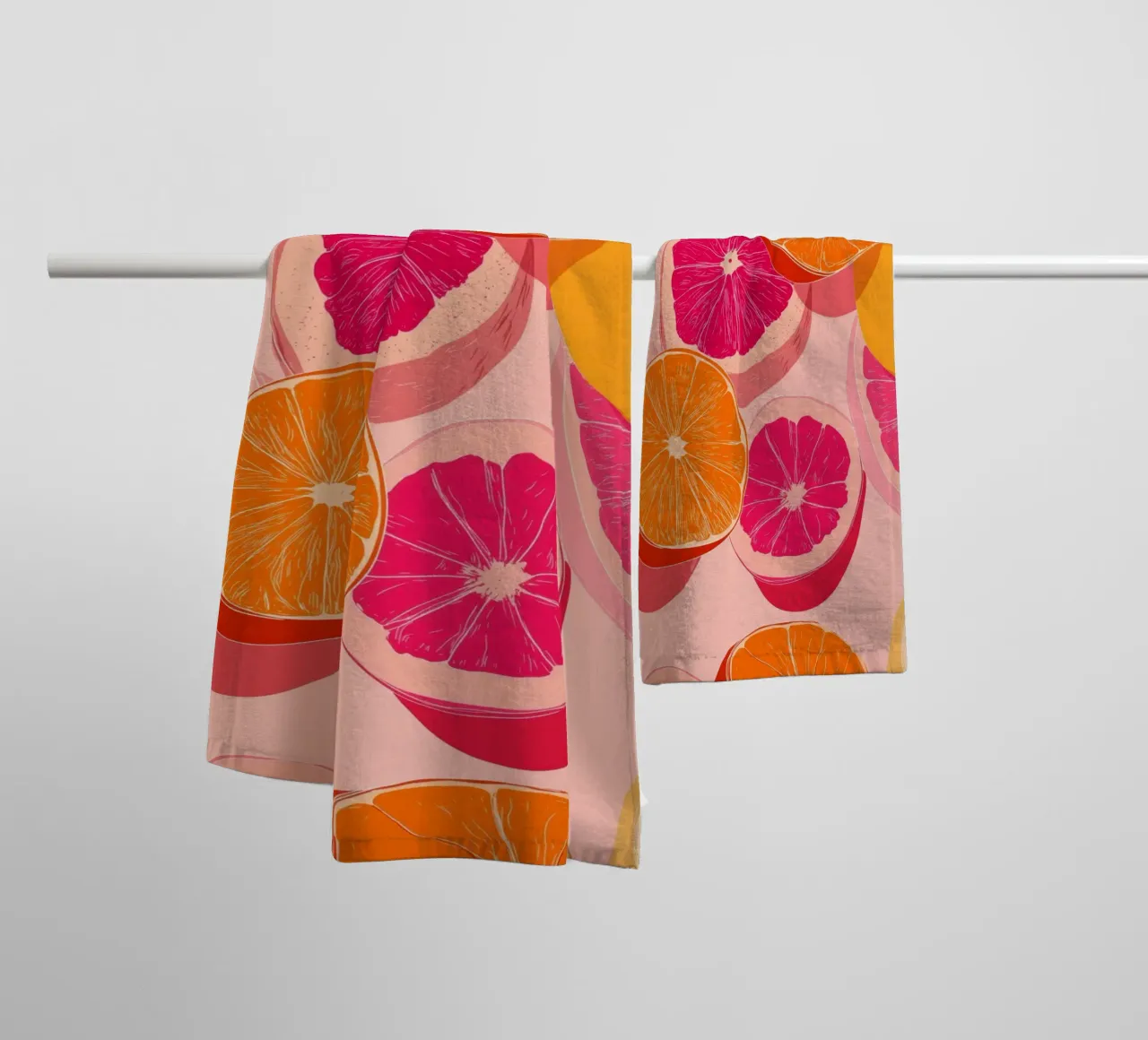 Oranges towel by Imagine
