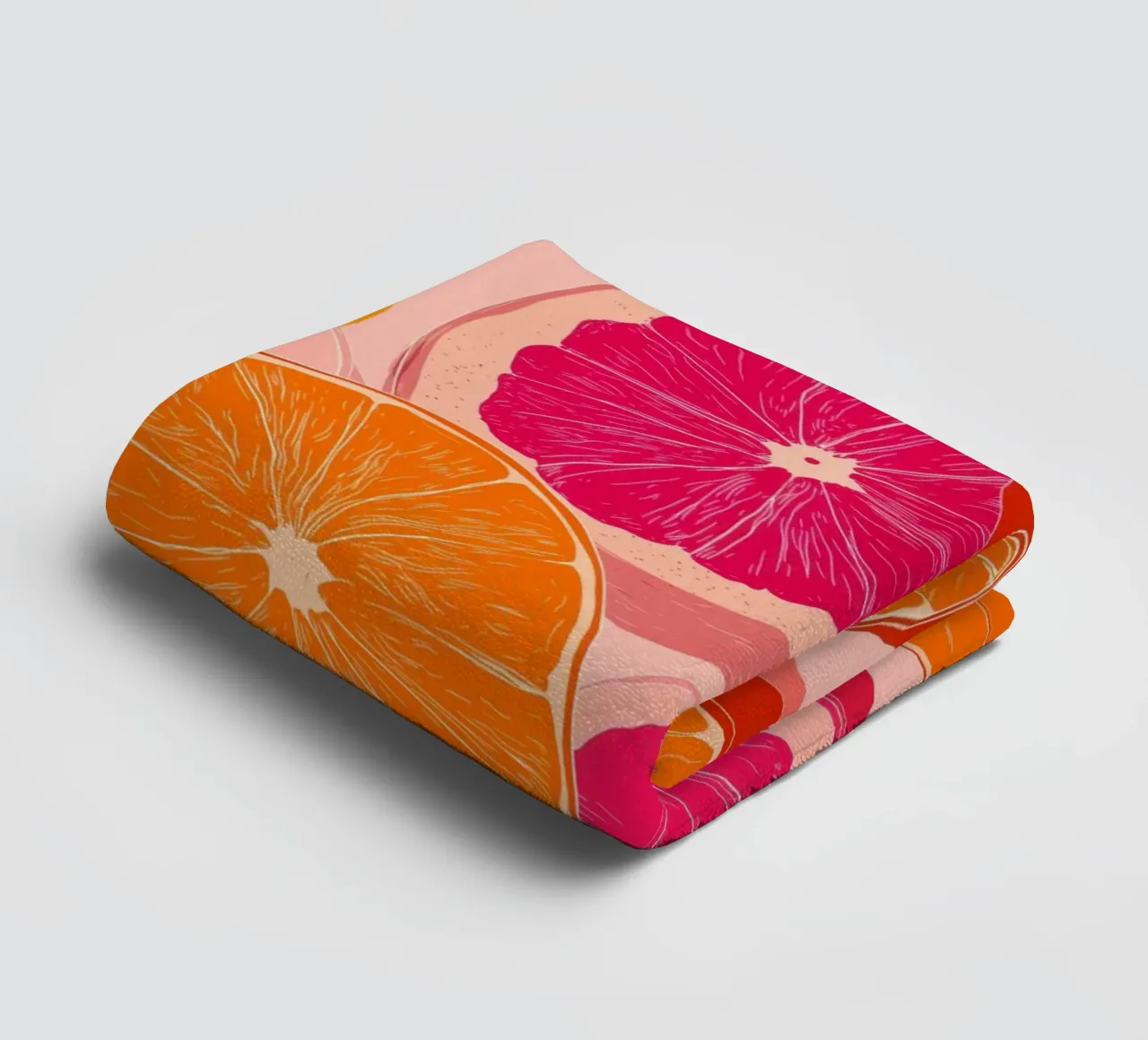 Oranges towel by Imagine
