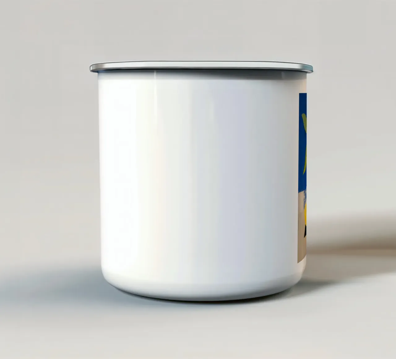 Zitrone Emaille Tasse von Imagine