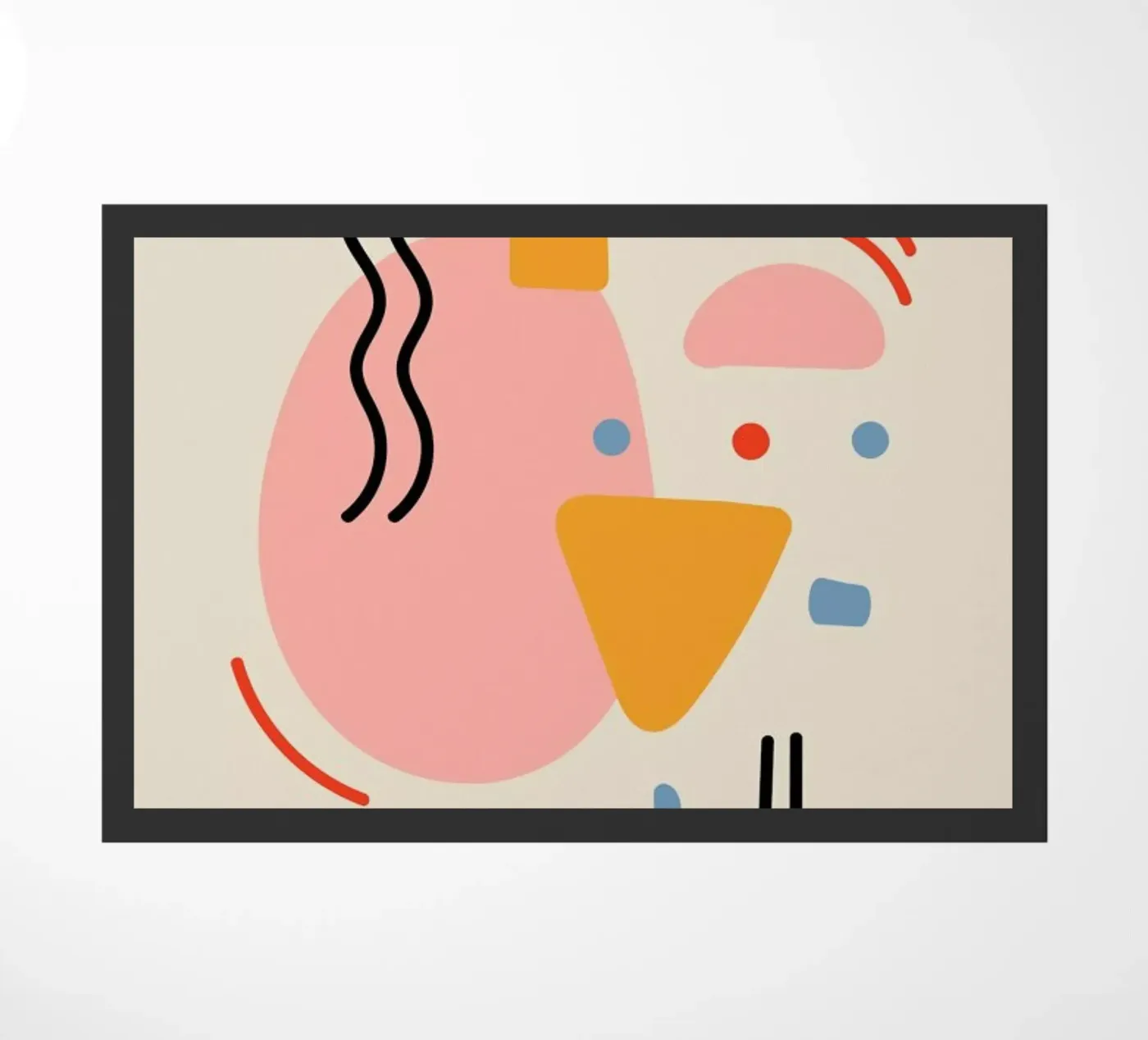 The Mouse deurmat van Pure