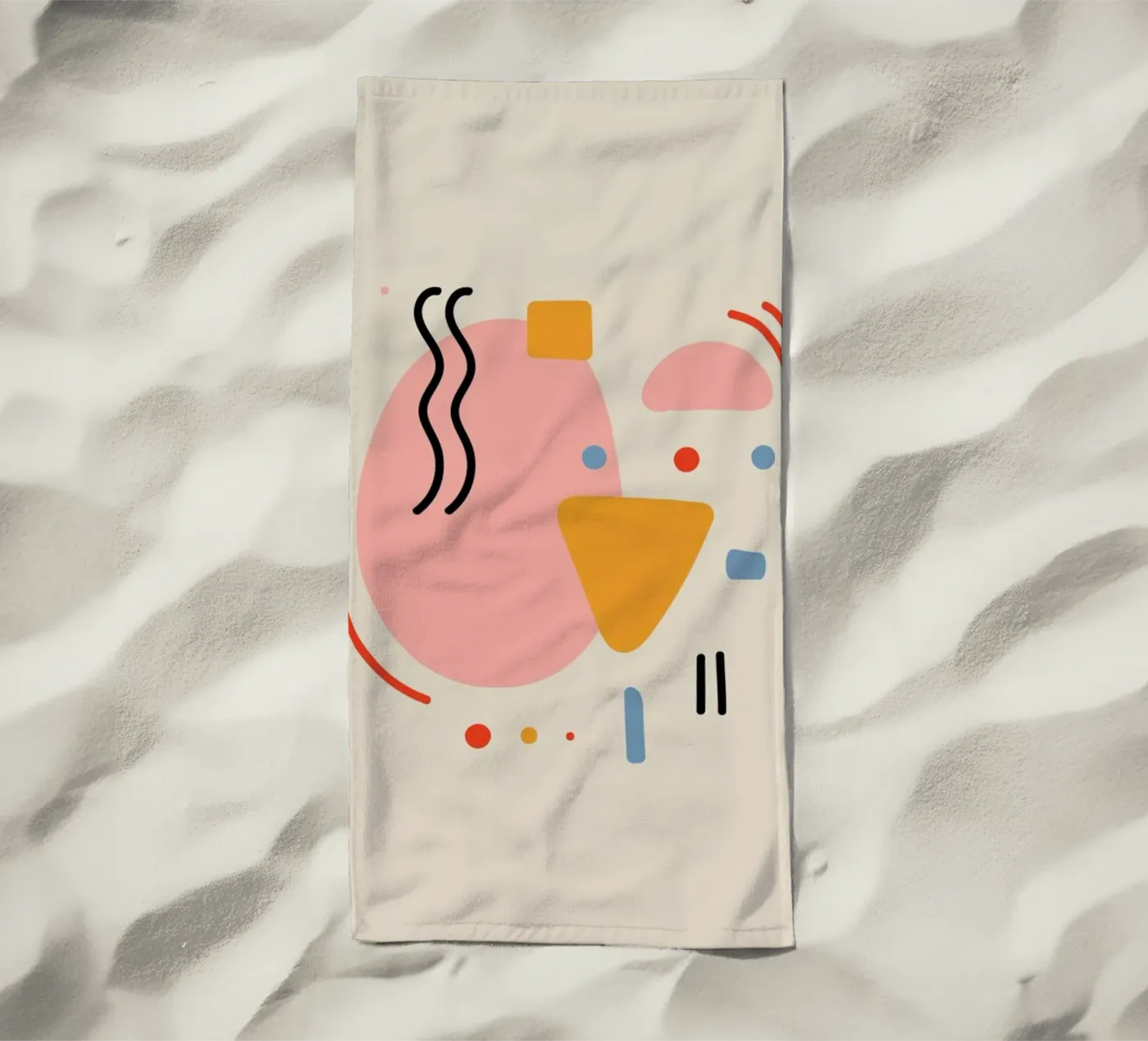 The Mouse beach towel by Pure