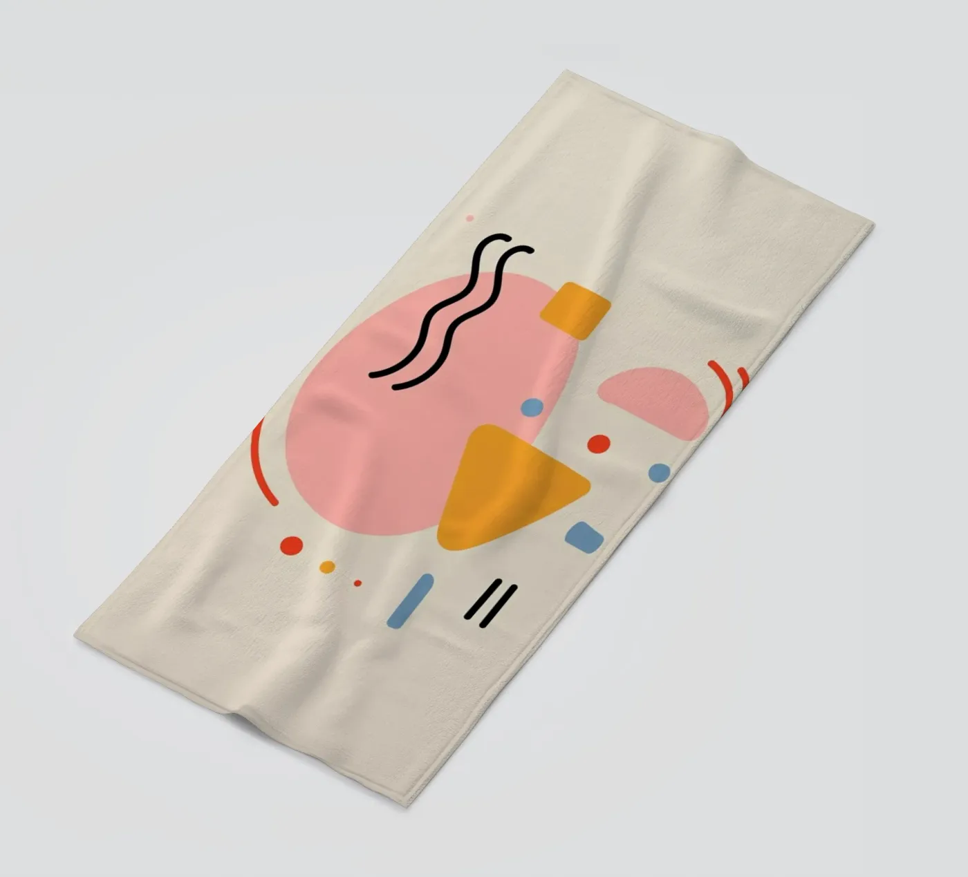 The Mouse beach towel by Pure