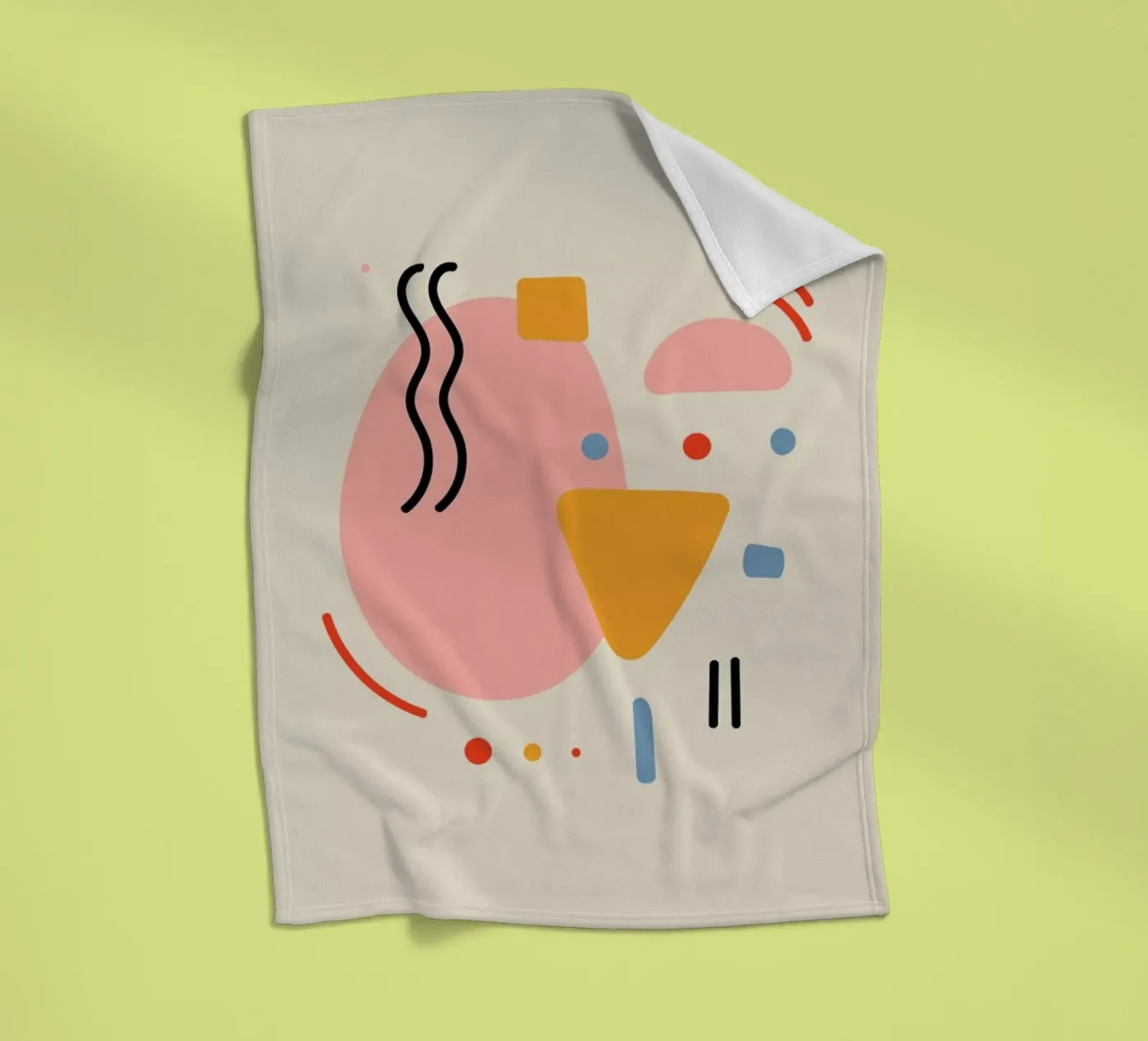 The Mouse fleece blanket by Pure