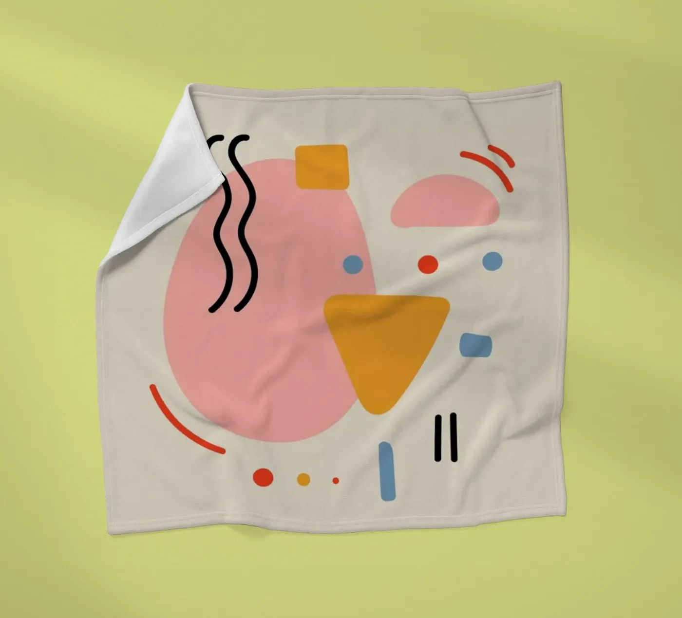 The Mouse fleece blanket by Pure