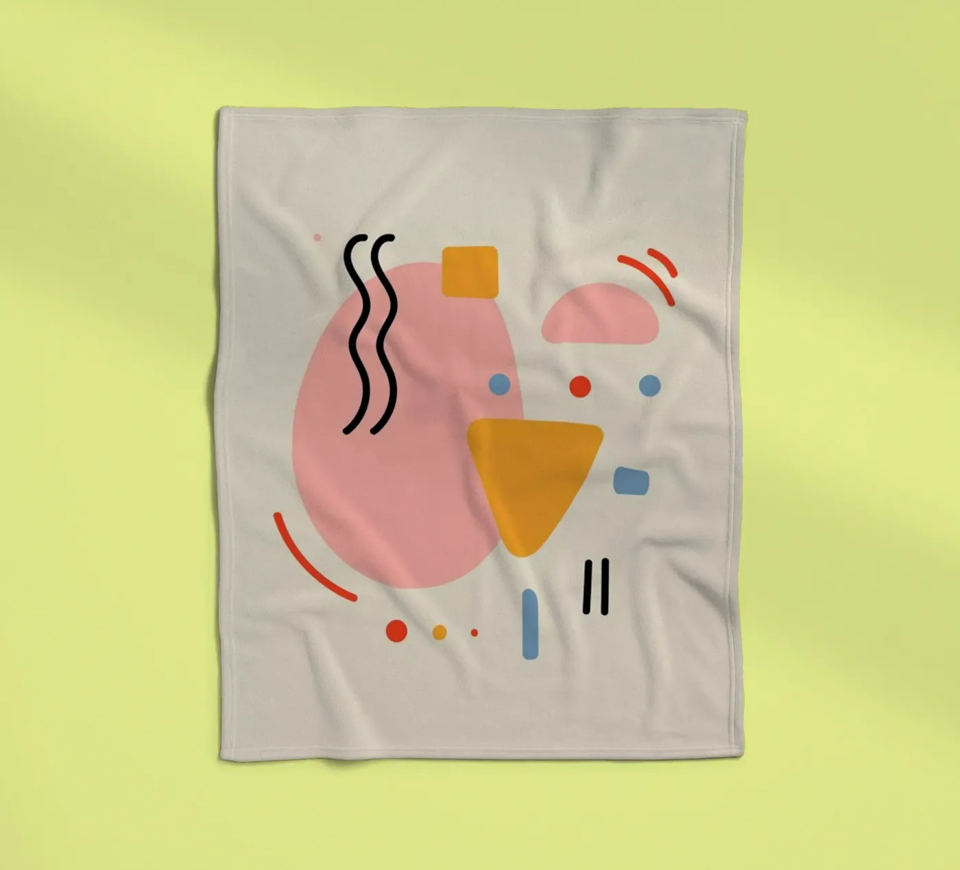 The Mouse fleece blanket by Pure