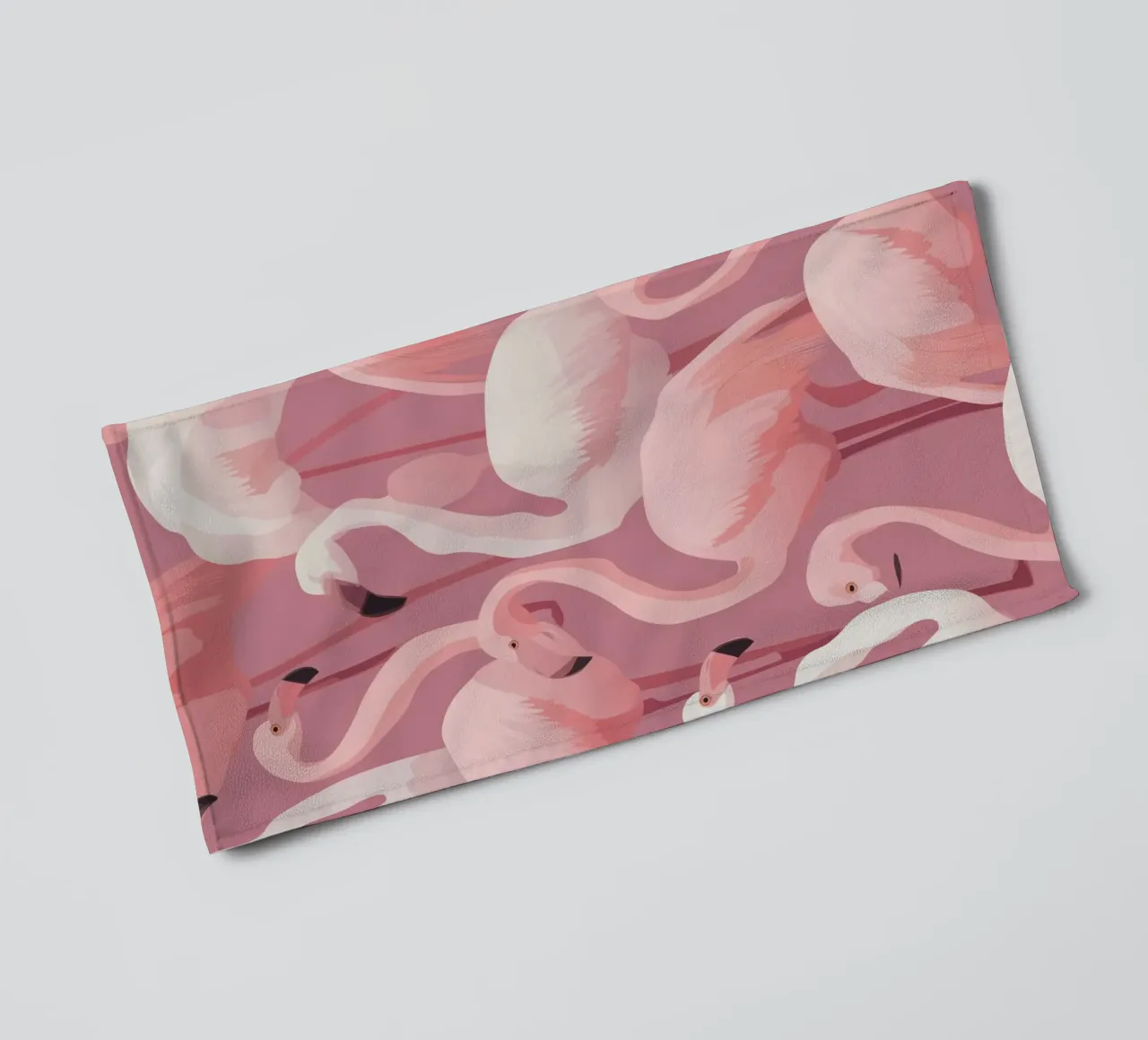 Flamingo's towel by Imagine