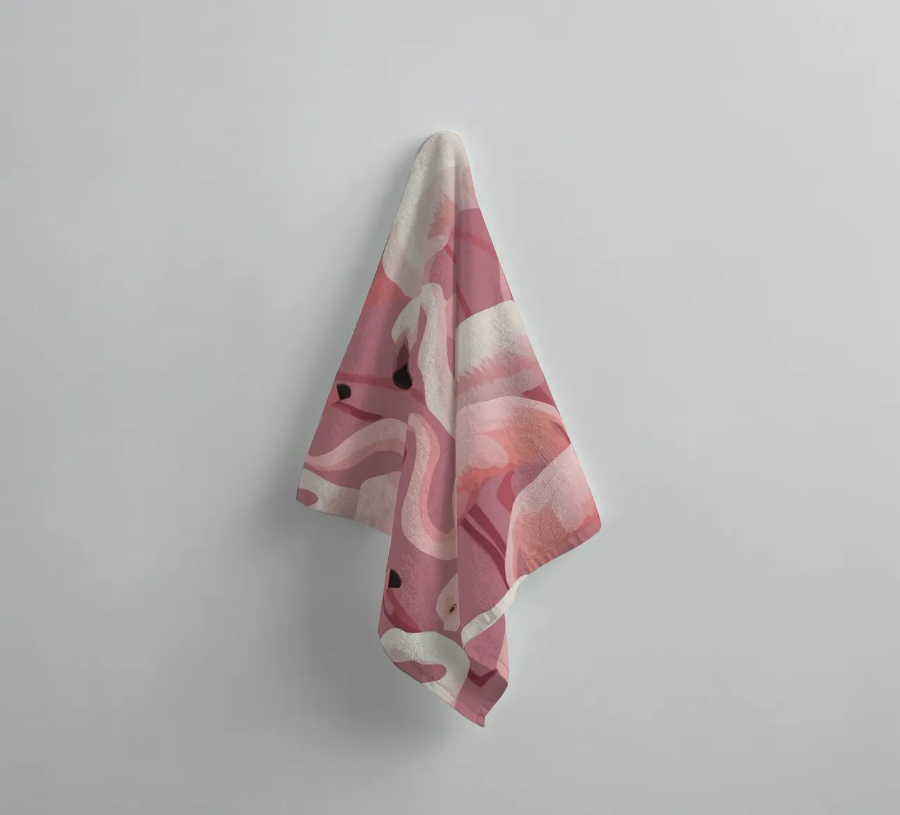 Flamingo's towel by Imagine