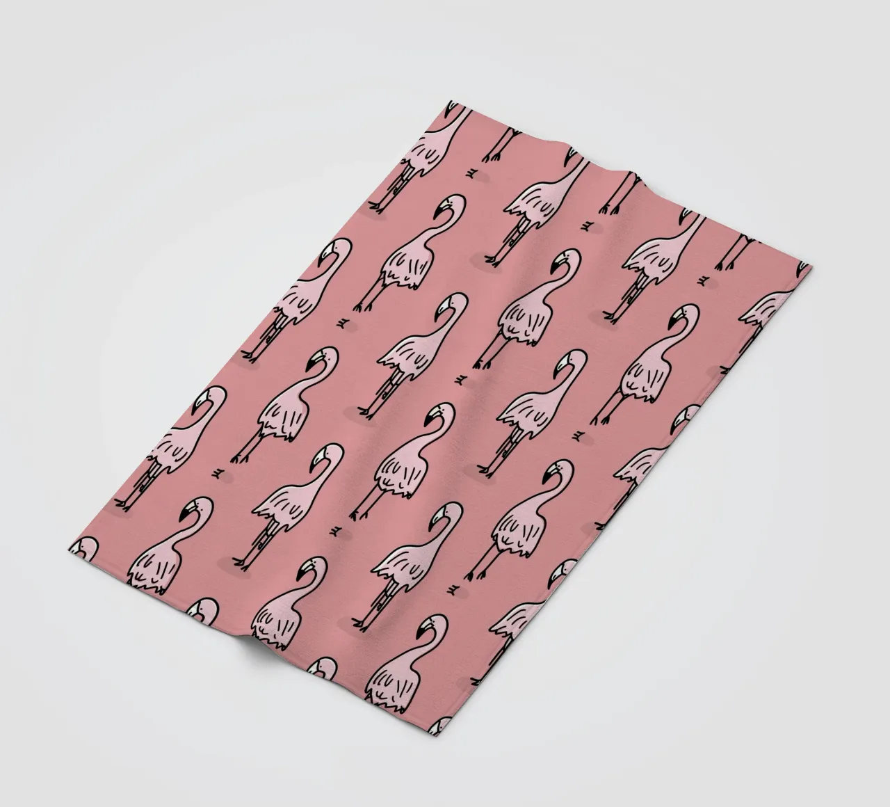 Flamingo's fleece blanket by Imagine