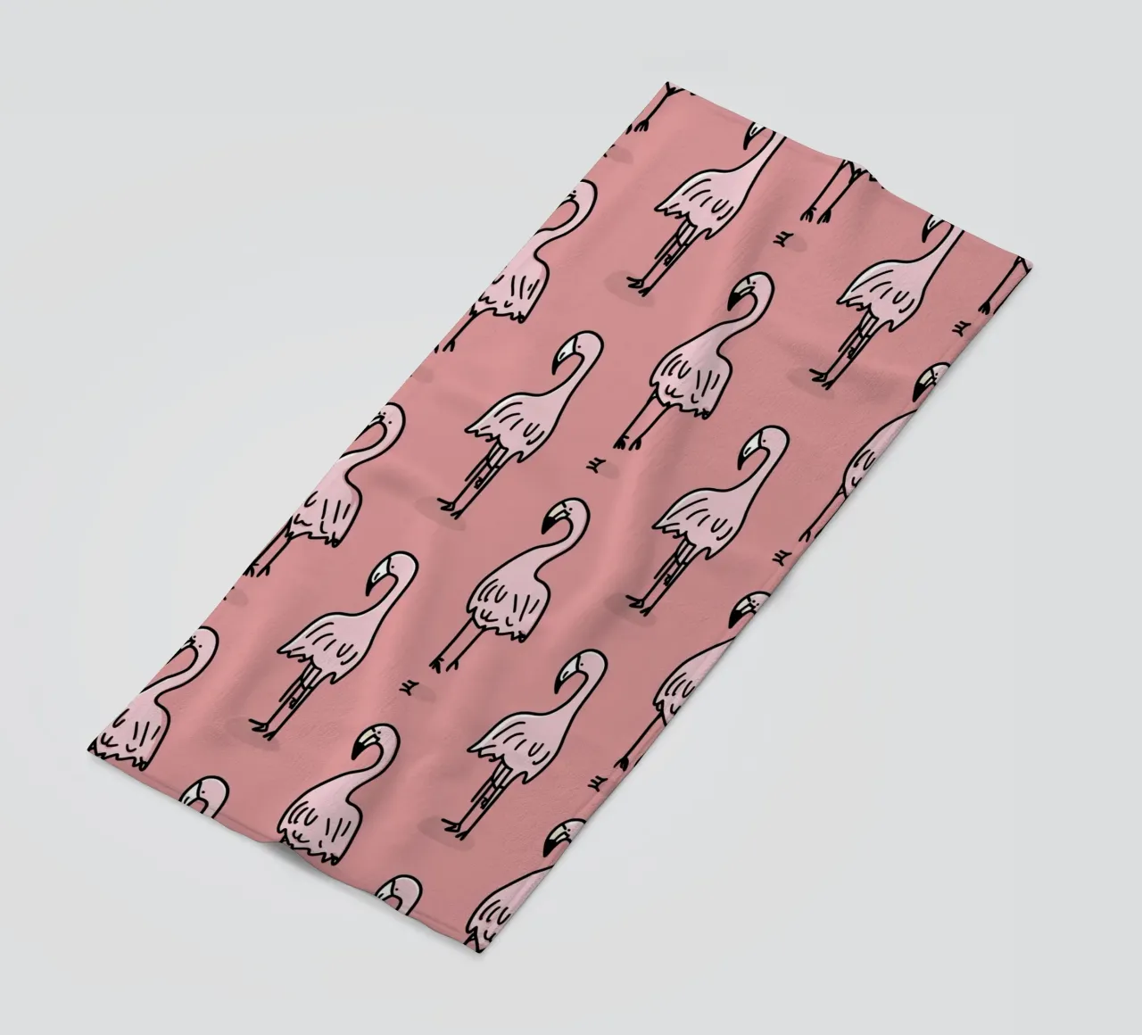 Flamingo's beach towel by Imagine