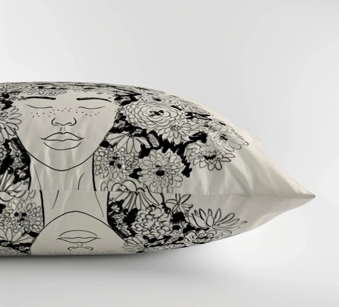 At One with Nature cuscino da Graphite