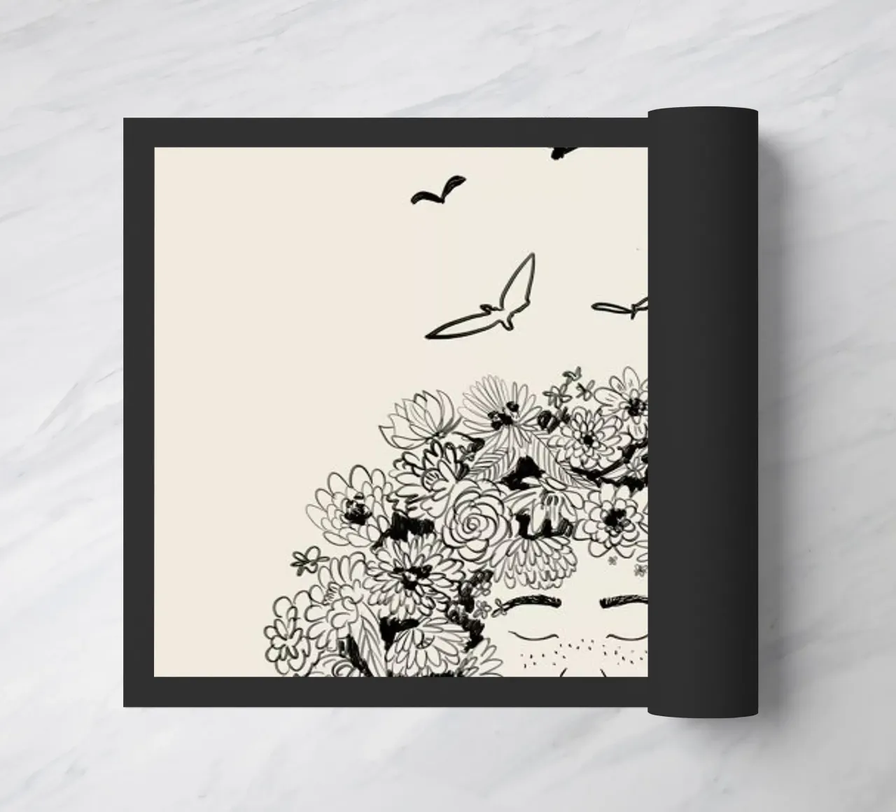 At One with Nature zerbino da Graphite