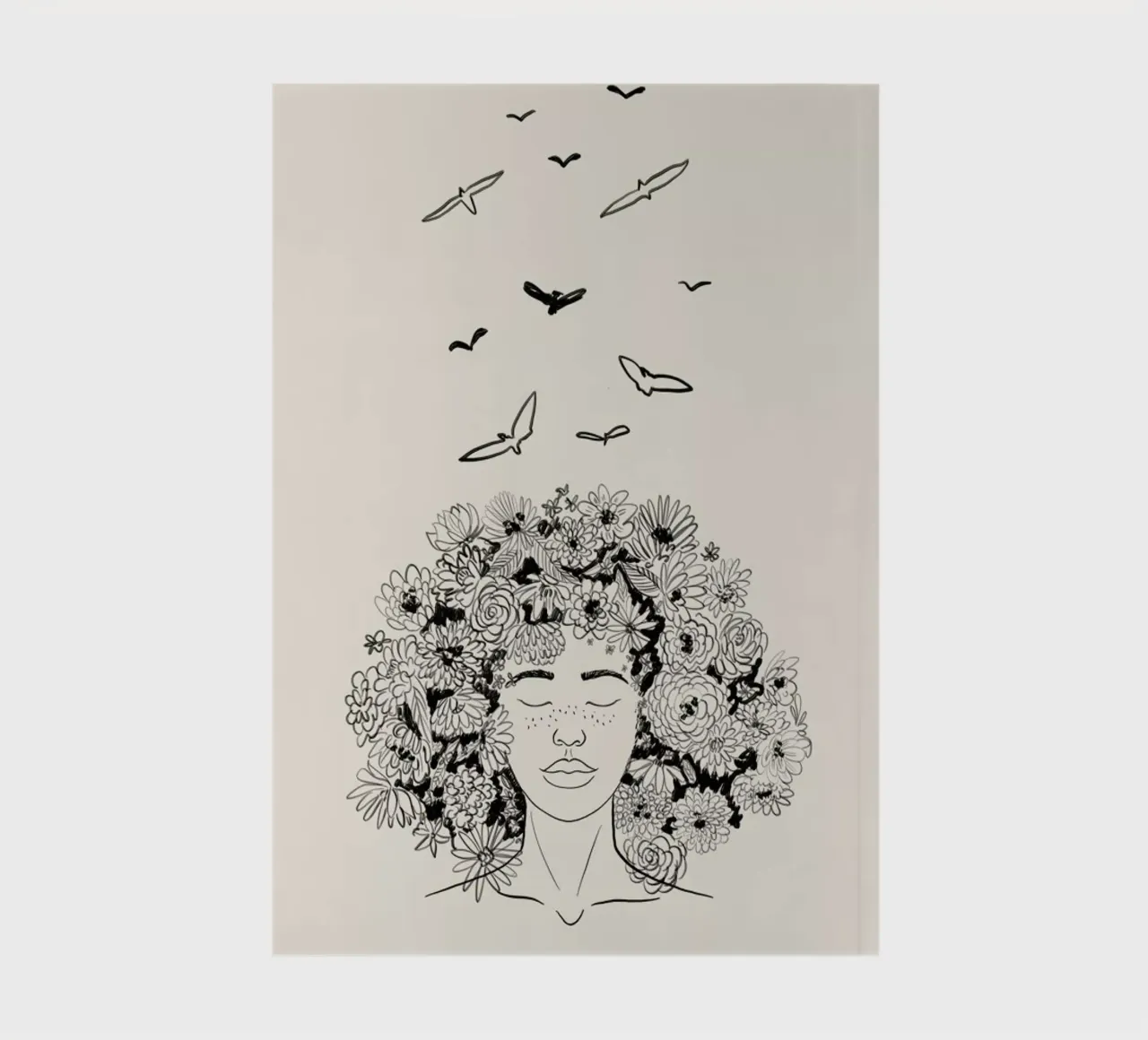 At One with Nature notebook by Graphite