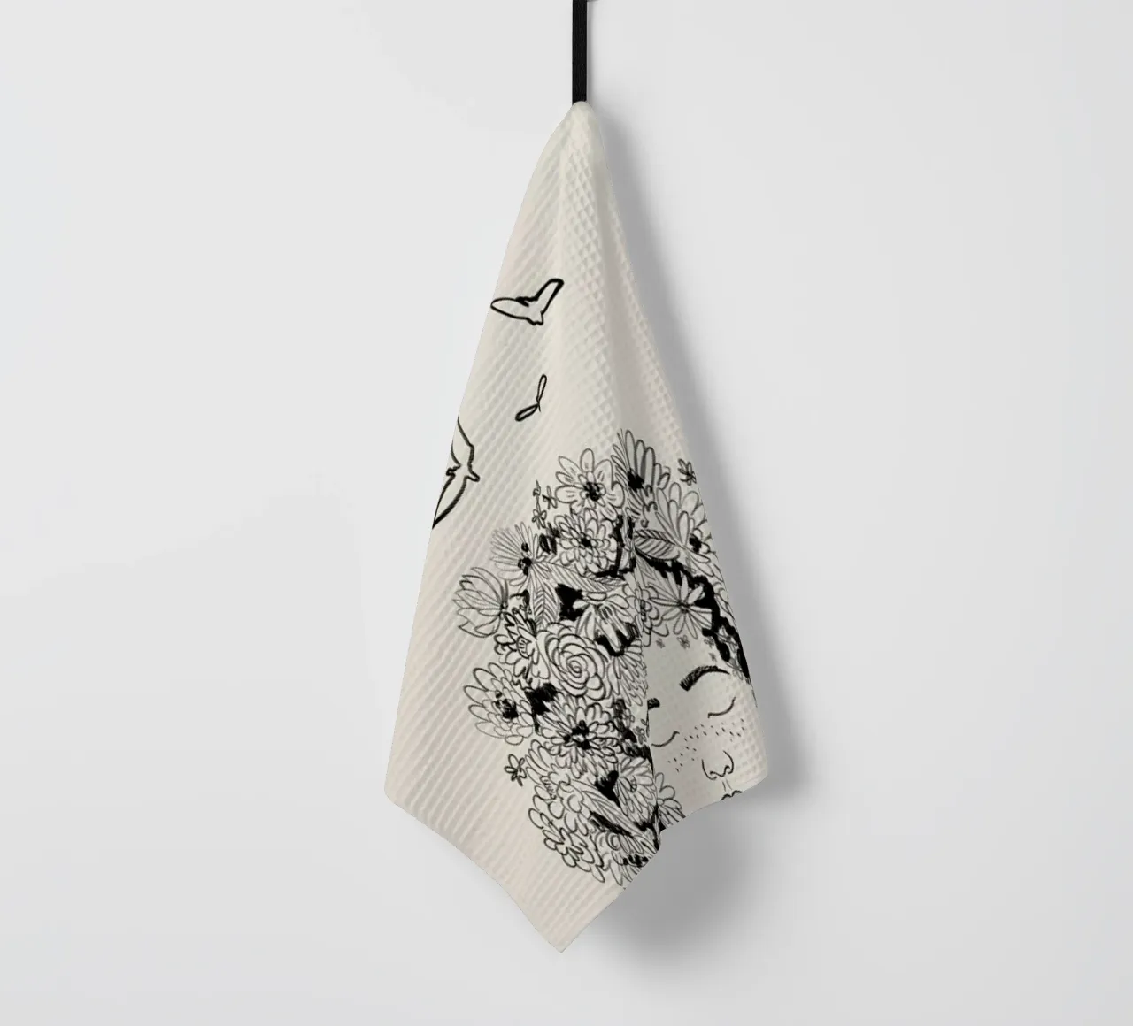 At One with Nature canovaccio da cucina da Graphite