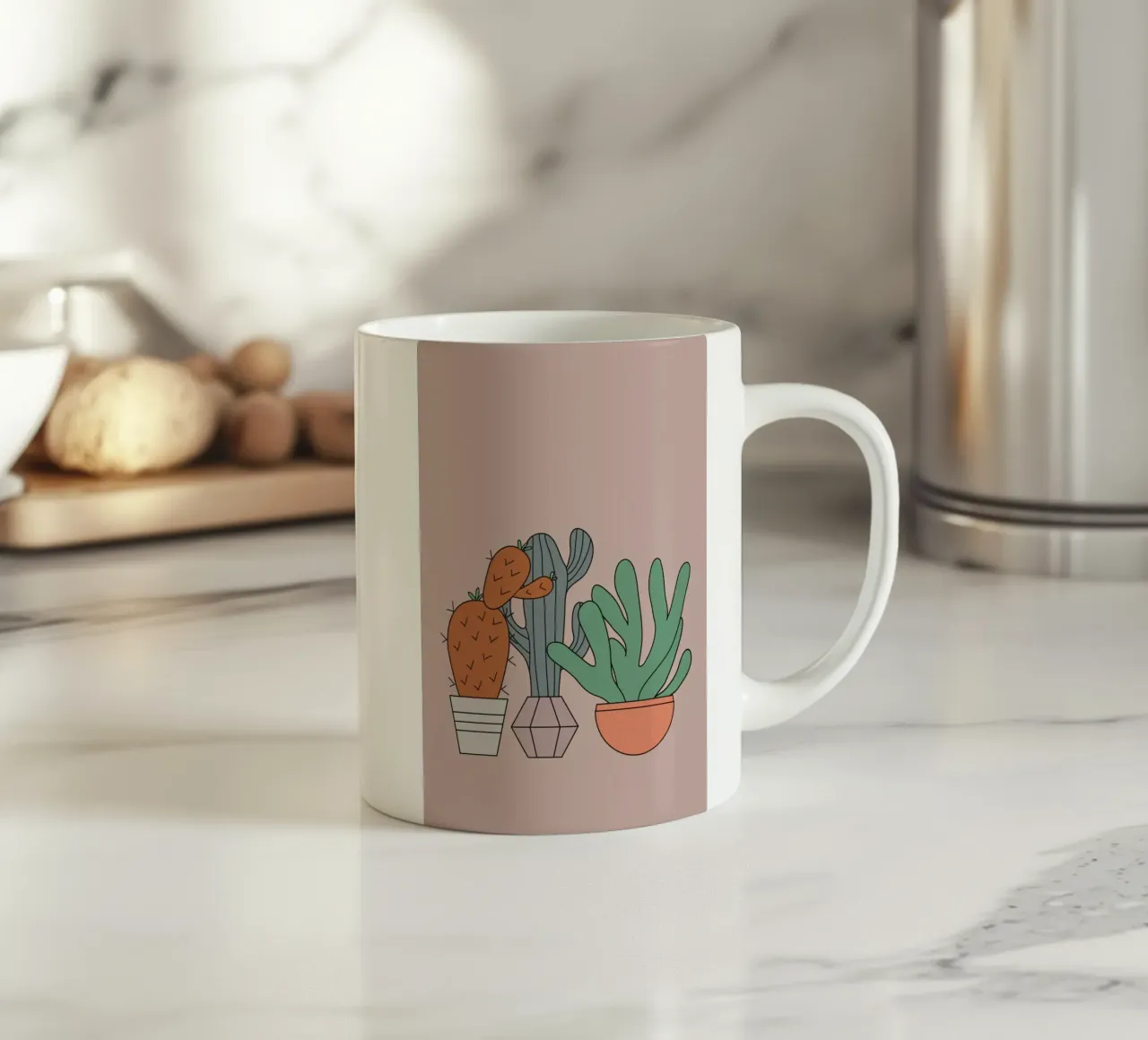 Cactus. tazza in ceramica da FRICKE DESIGN