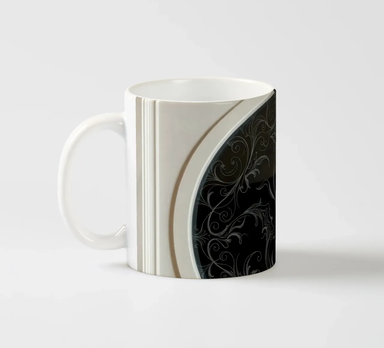 elemento decorativo in vetro in un interno di lusso tazza in ceramica da DesignDoodle