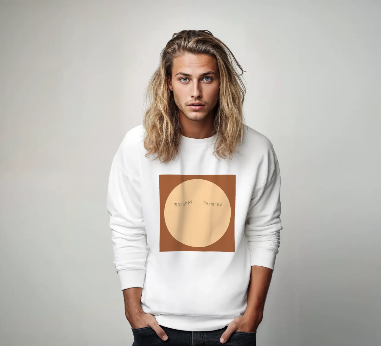 moon. felpa da FRICKE DESIGN